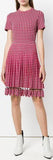 Check Fitted Dress