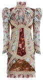 Fleeting Braided Floral Dress
