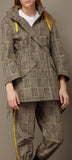 Plaid Parka Jacket