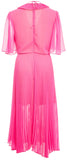 'Gwen' Pleated Midi Dress