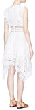 'Divinity Wheel' Day White Dress