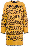 Maxi Knit Sweater, Yellow | DESIGNER INSPIRED FASHIONS