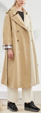 Plaid-Lined Trench Coat