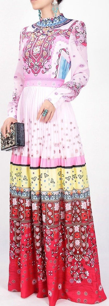 Printed Maxi Dress