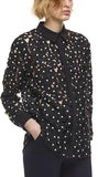 Polka Daisy Guipure Shirt - DESIGNER INSPIRED FASHIONS