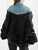 Oversized Shell and Denim Jacket
