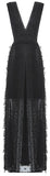 Deep V-Neck Lace Gown | DESIGNER INSPIRED FASHIONS