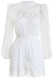 Meridian Circle Lace Playsuit