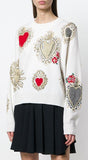 Sacred Heart Knit Sweater