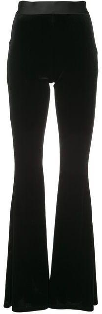 Black Flared Trousers
