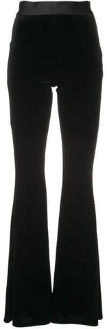 Black Flared Trousers