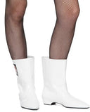 Patent Logo Boots - White, Black or Yellow