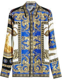 Baroque Printed Silk Shirt