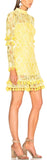 'Callisto' Lace Dress, Yellow | DESIGNER INSPIRED FASHIONS