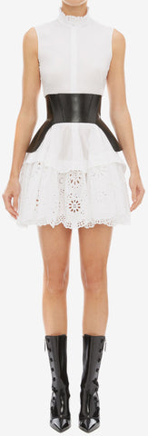 Broderie Anglaise Mini Dress