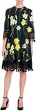 Daffodil Print Cady Dress