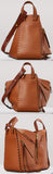 Laced Hammock Handbag, Tan