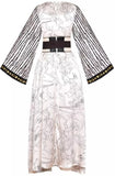 Paisley Print Long Dress | DESIGNER INSPIRED FASHIONS