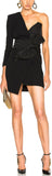Black One-Shoulder Dress
