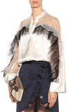 Pleated Trim Shirt