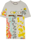 Printed Tie-Dyed Cotton-Jersey T-Shirt