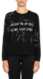 Slogan Printed Sweatshirt