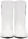 Patent Logo Boots - White, Black or Yellow
