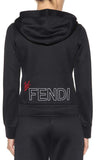 Print Zip-Up Hoodie and Pant Set