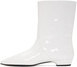 Patent Logo Boots - White, Black or Yellow