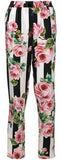 Rose & Stripe Print Pajama Set  *Limited Stock*
