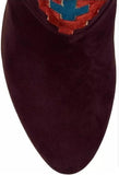 'Vicky' Suede & Velvet Knee Boots - DESIGNER INSPIRED FASHIONS