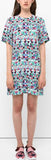 Print Jersey Shift Dress