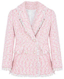 Frayed Tweed Jacket