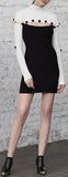 Ribbed Knit Mini Dress