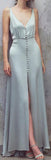 Long Satin Dress