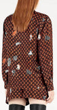 Catogram Motif Printed Long Sleeve Shirt