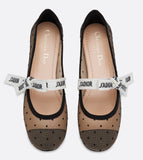 Miss J'Adior Dotted Swiss Tulle Ballet Pump