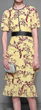 Print Ruffle Dress