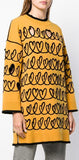 Maxi Knit Sweater, Yellow | DESIGNER INSPIRED FASHIONS