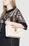 Medium Shoulder Bag with Tiger Head - Black, Red, Green, White