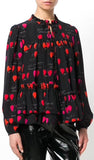 Petal Print Blouse