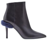Furryous Ankle Boots - Brown Fur or Purple Fur