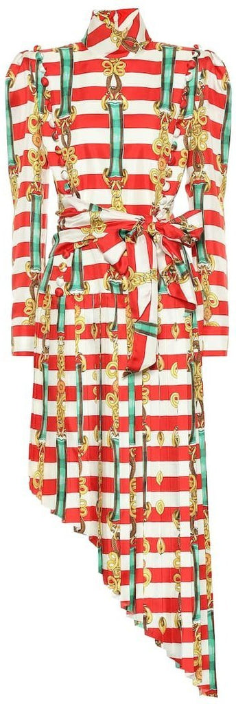 Asymmetrical Printed Dress | DESIGNER INSPIRED FASHIONS