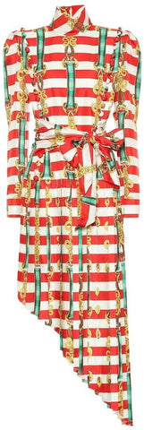 Asymmetrical Printed Dress | DESIGNER INSPIRED FASHIONS