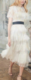 Scallop Tulle Dress