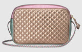 Laminated leather Small Shoulder Bag