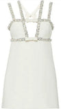Jewel Trim Mini Dress