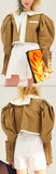 Repetition Asymmetric Collar Drop Jacket