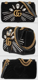 GG Marmont Small Shoulder Bag, Black