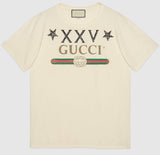 Oversize T-Shirt with Logo and Stars